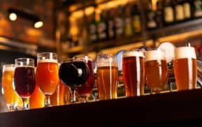 Distribution de bières