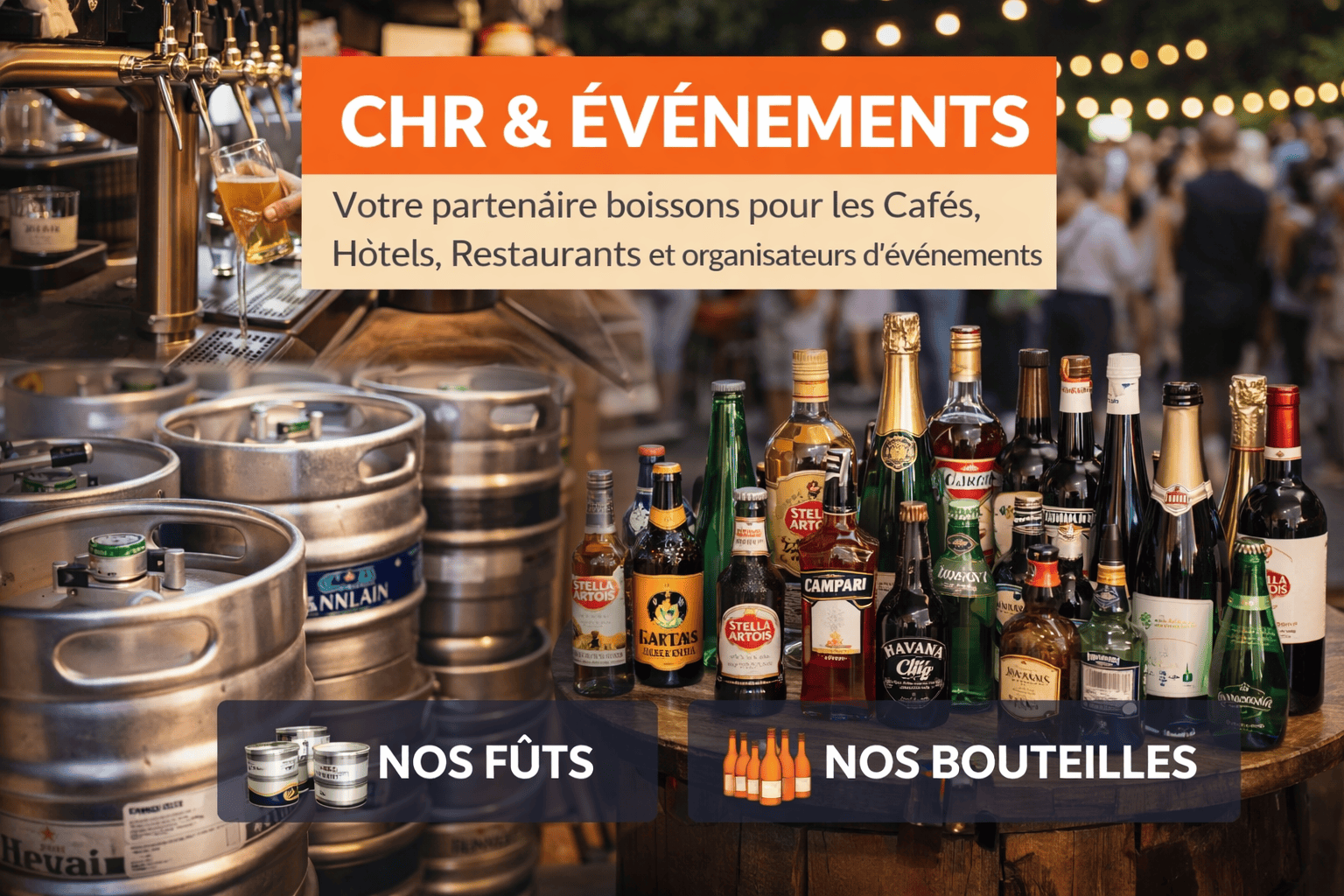 Grenoble Boissons Distribution | CHR & ÉVÉNEMENTS