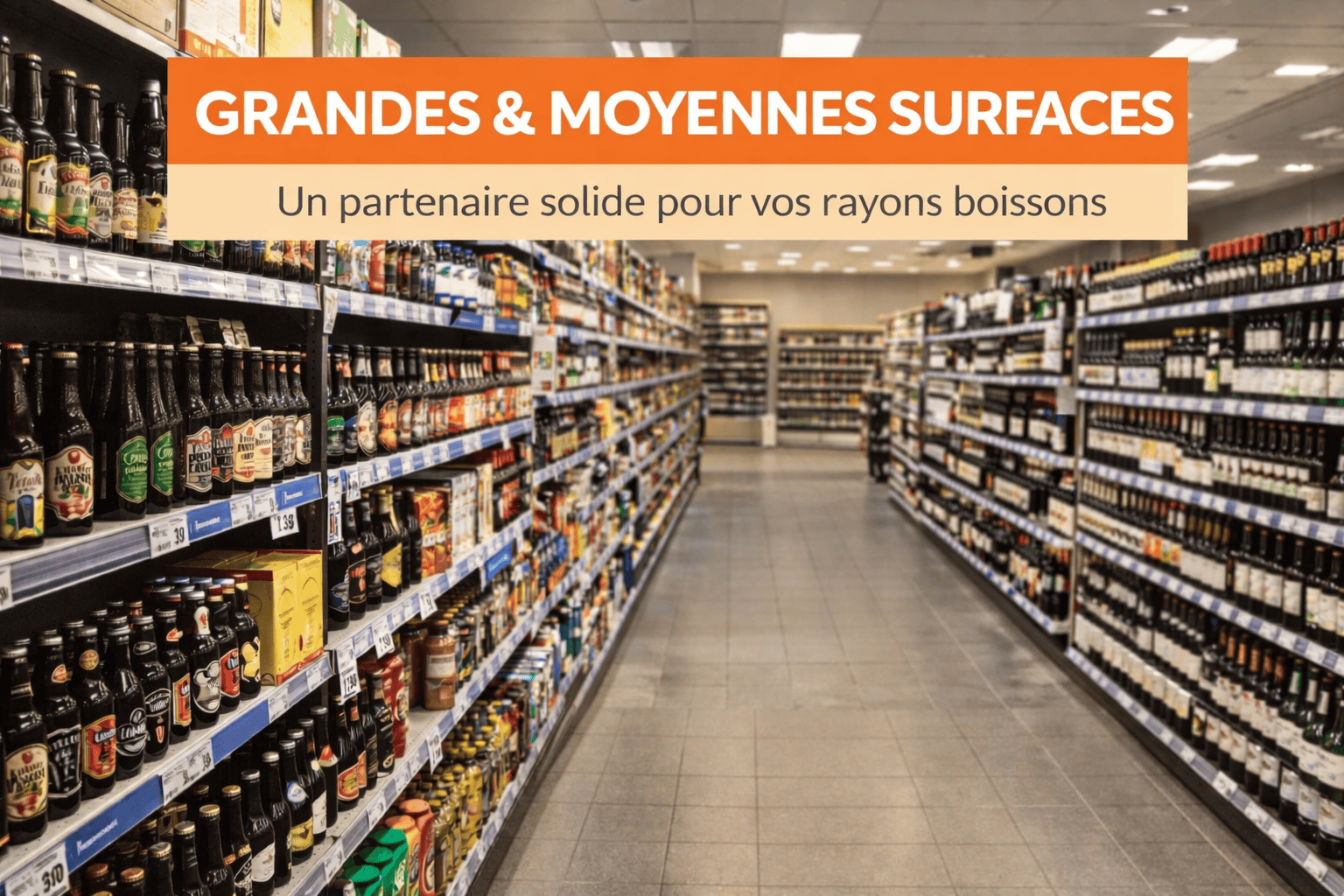 Grandes & Moyennes Surfaces | Grenoble Boissons Distribution